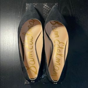 Sam Edelman Rae Black Suede Flats
